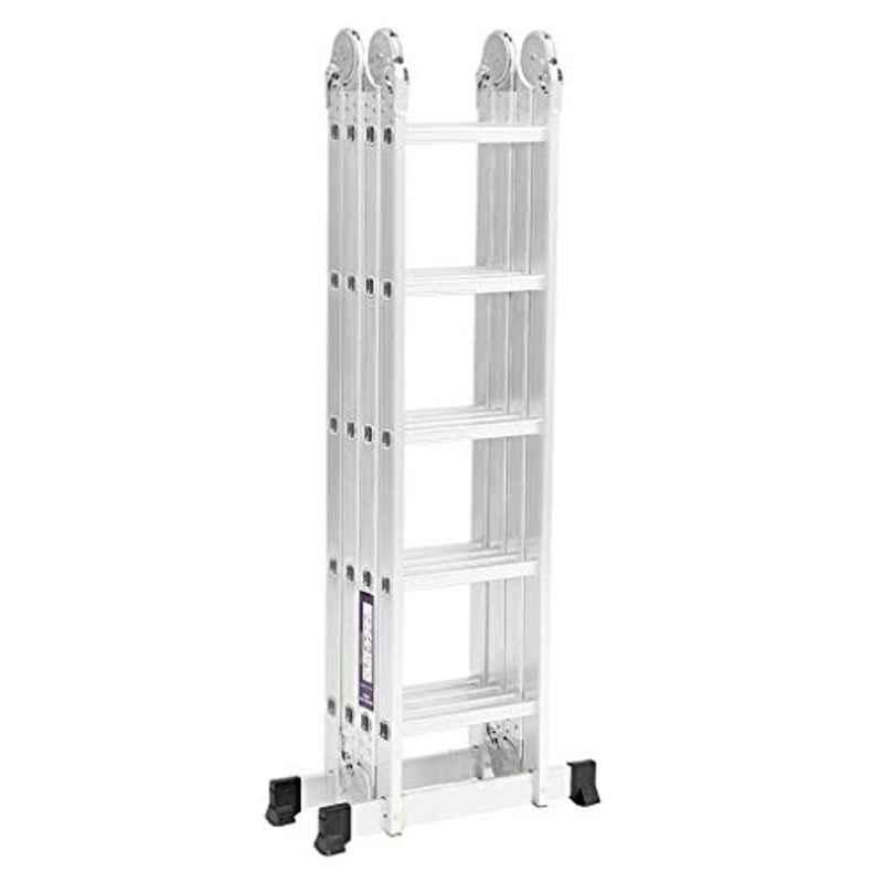 Multi Purpose 4x5x5.7M Foldable Aluminium Ladder 20 Rungs