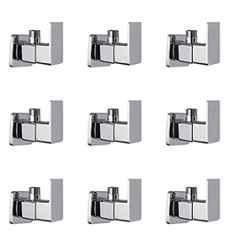 10X AV-9199 Brass Angle Valve Kubix (Pack of 9)