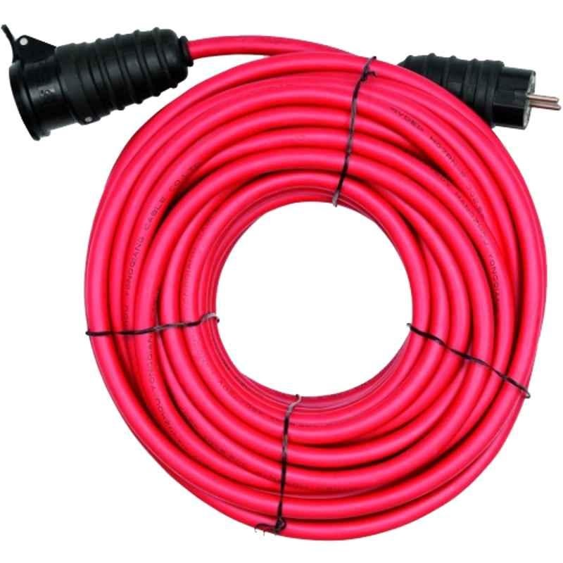 Yato 20m Red Copper Extension Cord, YT-8100