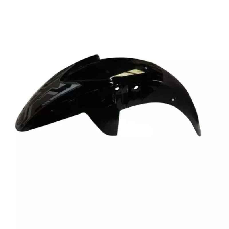 Yatos Front Mudguard Black for Tvs Apache Om, YAT-L2CASV