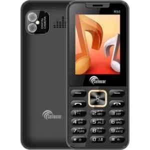 Cellecor R50 2.4 inch 2750mAh Royal Black Dual Sim Feature Phone