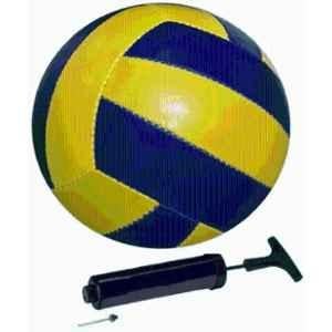 HTM Volleyball with Air Pump Volleyball, Size: 4 (Standard) (Pack of 2)