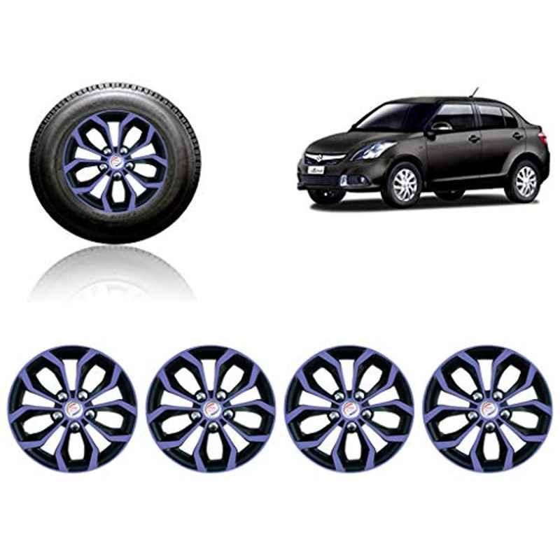 Auto Pearl 4 Pcs 14 inch ABS Violet & Black Car Wheel Cover Set for Maruti Suzuki Swift Dzire T3