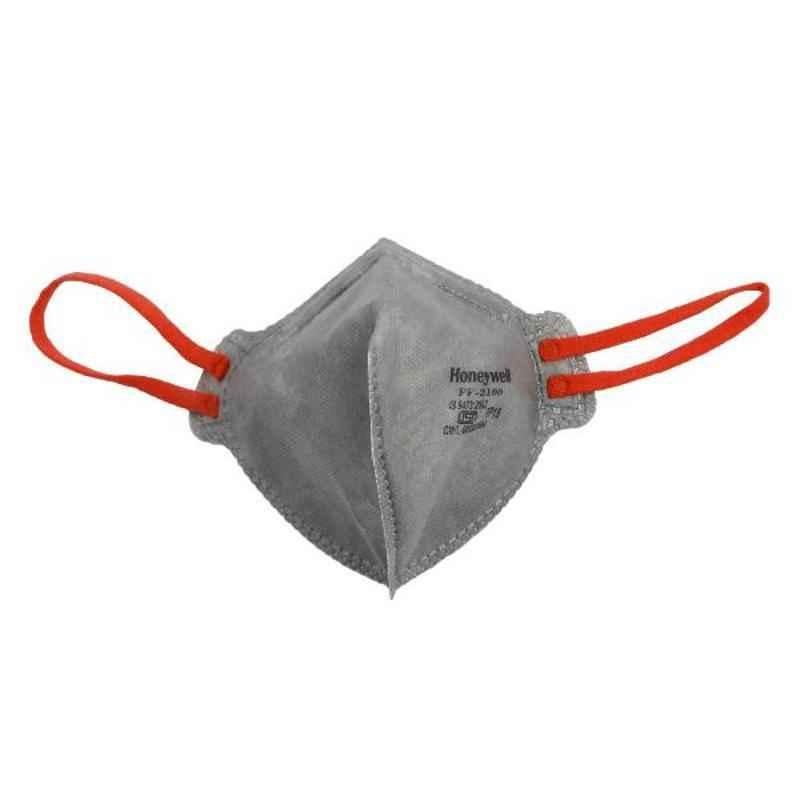 Honeywell FF-2100 2.5 Anti Pollution Grey Foldable Face Mask (Pack of 5)