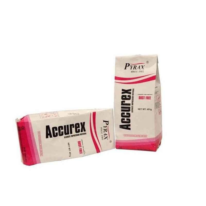 Pyrax 451g Accurex Alginate Pouch Material for 30 Impressions