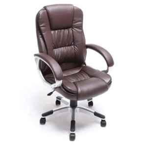 Evok Smart Leatherette Brown Executive Office Chair, FFOFOCALMTBR11654M