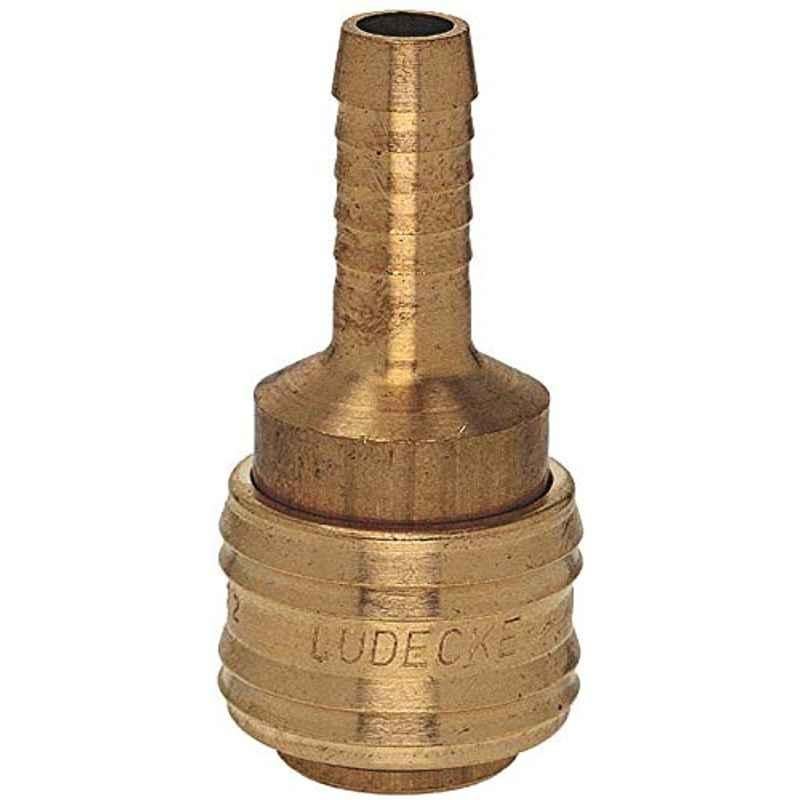 Ludecke ES10T DN 7.2 Connection Coupling with Hose Nozzle (Pack of 10)
