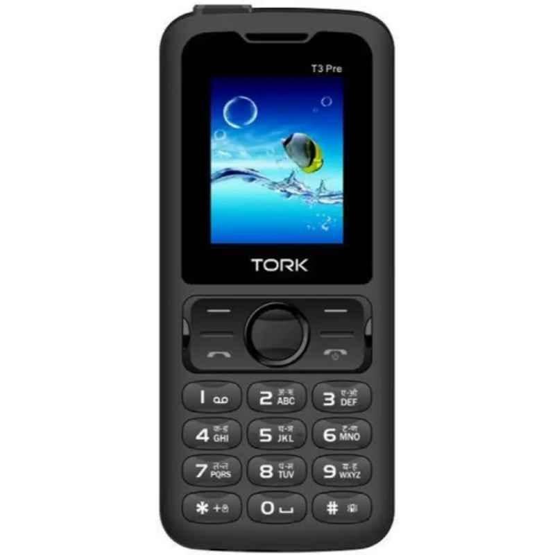 Tork T3 Pro 1.8 inch Black Feature Phone