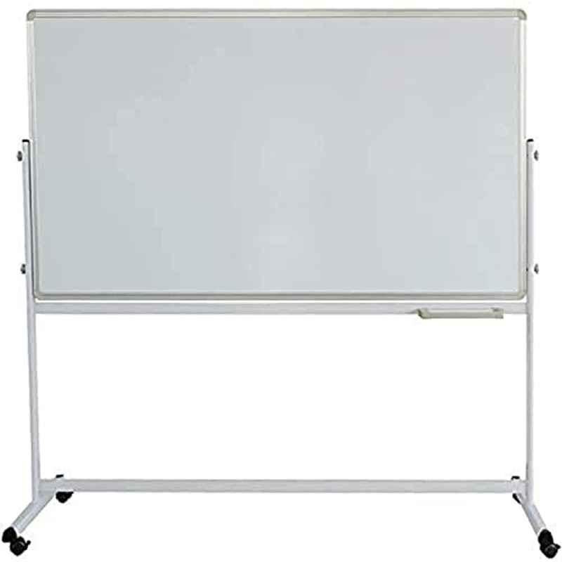 Showay 90x150cm Whiteboard with Standdry Erase Board for Home, Office & School