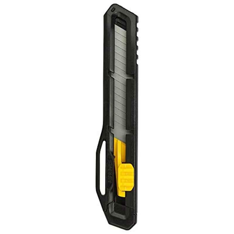 Stanley Plastic Black Slide Lock Snap Off Knife, STHT10323-800