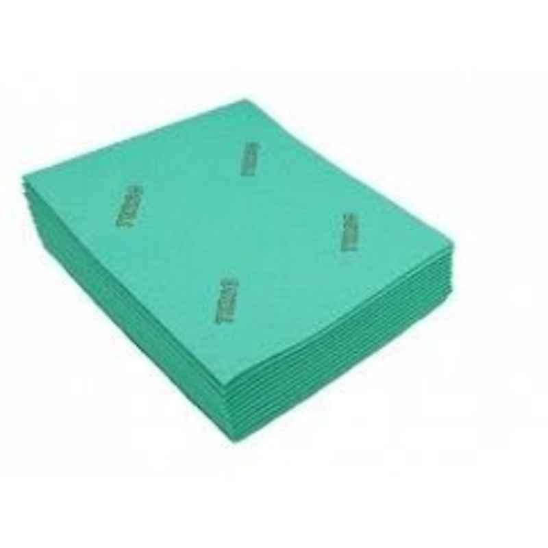 38x38cm Green Multipurpose Wiping Cloth (Pack of 8)