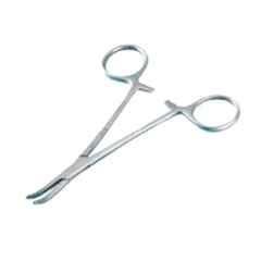 Forgesy 8 inch Stainless Steel Silver Mosquito Net Artery Curve Clamp, FORGESY268