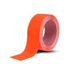 MM WILL CARE 60m 50mm BOPP Orange Self Adhesive Floor Marking Tape, MMWILL1222