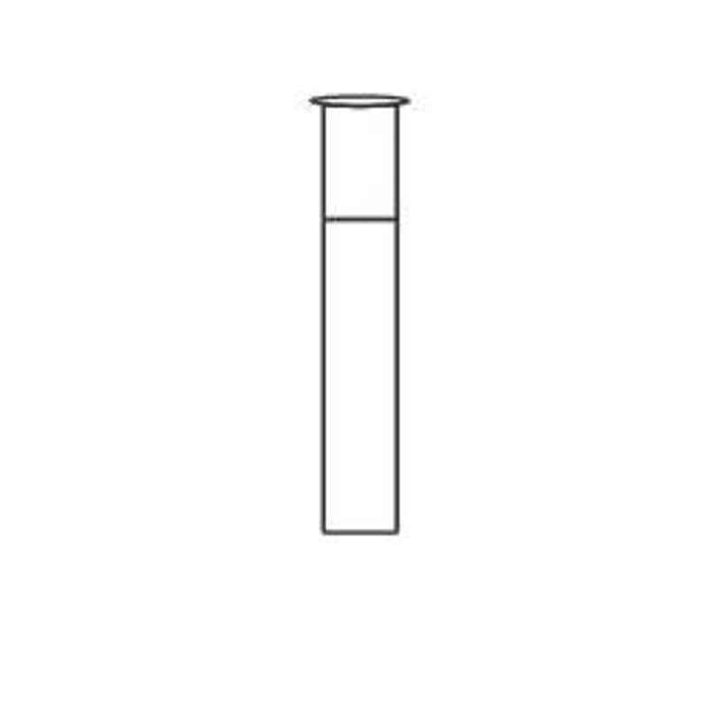 Axiva 50ml Flat Bottom Comparison Nessler Cylinder, CN50 (Pack of 10)