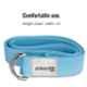 Strauss 6ft Sky Blue Yoga Belt, ST-1326