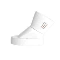 Gold Coast PC Gold 6A Polycarbonate White Angle Holder, 2153-WH