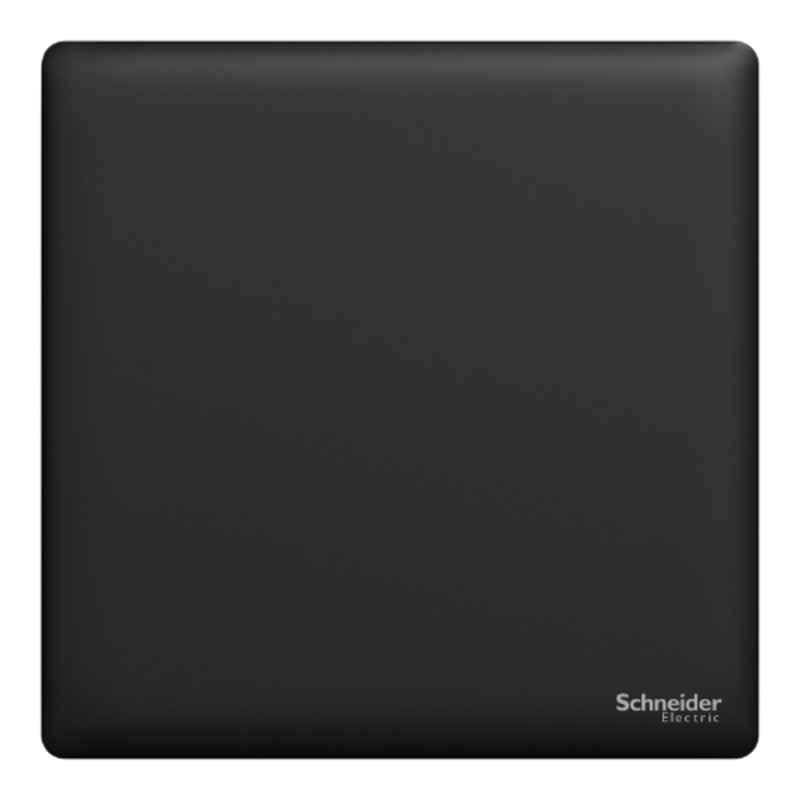 Schneider Electric Unica X 16A 250V 1 Way 1 Gang Jet Black Switch, NUX31_1_JB