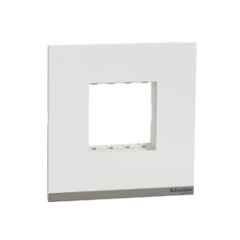 Schneider Electric Unica Pure Plastic Surround Grid Plate, UNSCP2M_WE (Pack of 20)