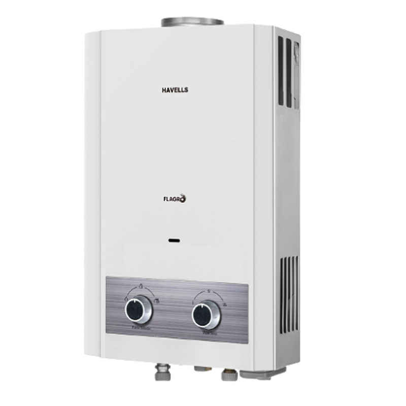 Buy Havells Flagro 6L White Instantaneous Gas Water Heater, GHWGFLSWH006  Online At Best Price On Moglix