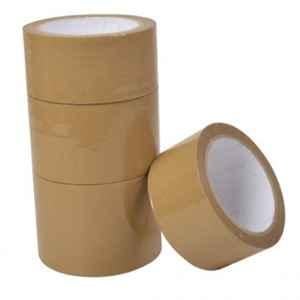 Wonder 55m 1 inch BOPP Brown Packaging Tape, (Pack of 6)