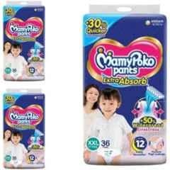 Mamy Poko 36 Pcs Extra Absorb Diapers Pant Packet, Size: Double Extra Large