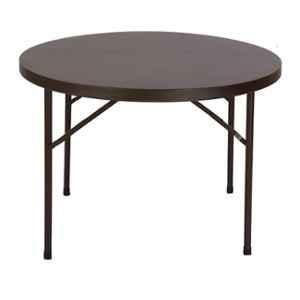 Supreme Globus Brown Disc Table with Blow Moulded