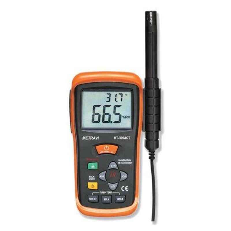 Metravi Digital Temperature & Humidity Meter, HT-3004CT