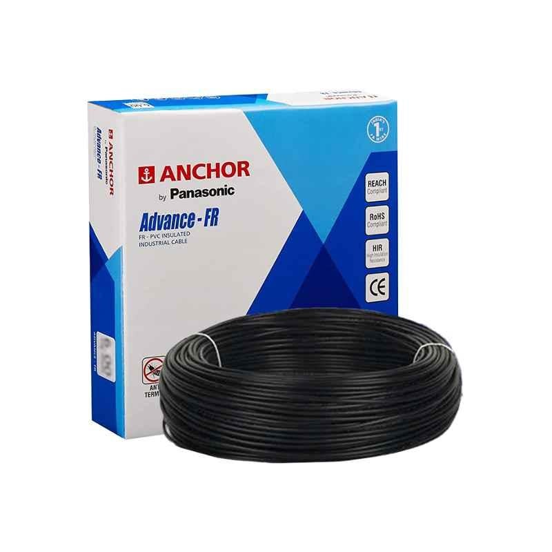 Anchor By Panasonic 1.5 Sqmm Advance FR Black High Voltage Industrial Cable