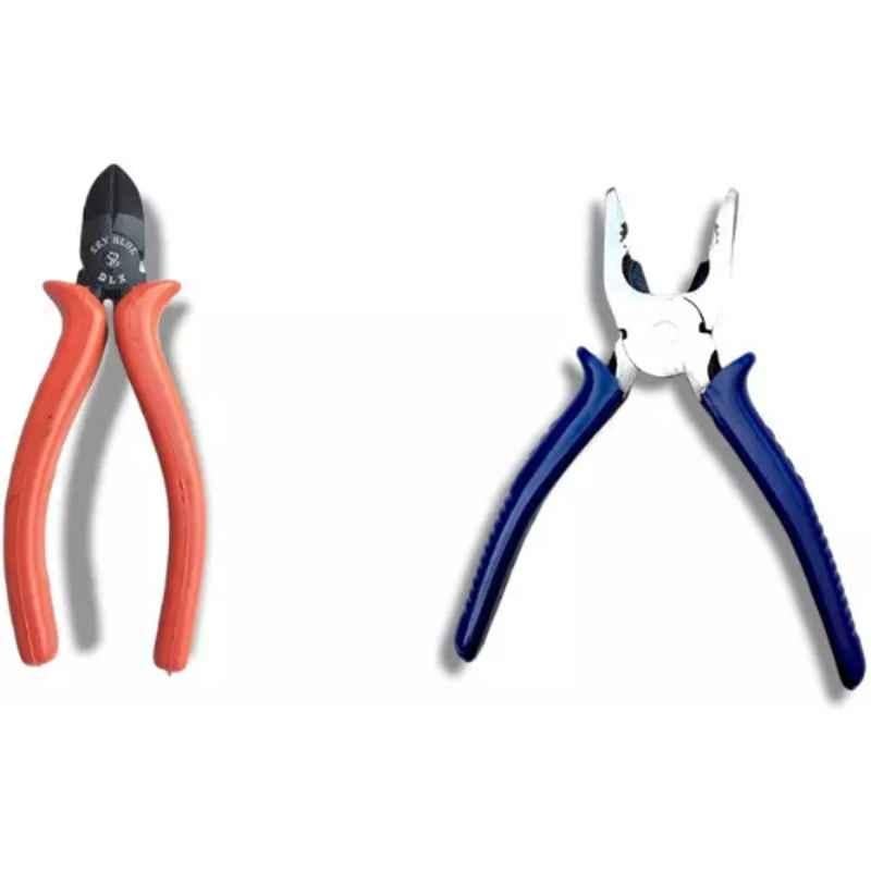 Sky Blue 2 Pcs 7.8 inch Stainless Steel Groove Plier Combo, SBE_PLIER_0622
