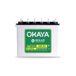 Okaya 100Ah 12V Tall Tubular Solar Battery, ST 200 S(TT)