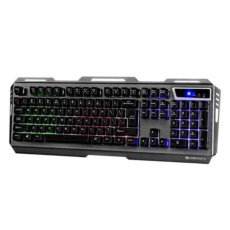 Zebronics Transformer-K USB Gaming Keyboard with Multicolor LED Effect