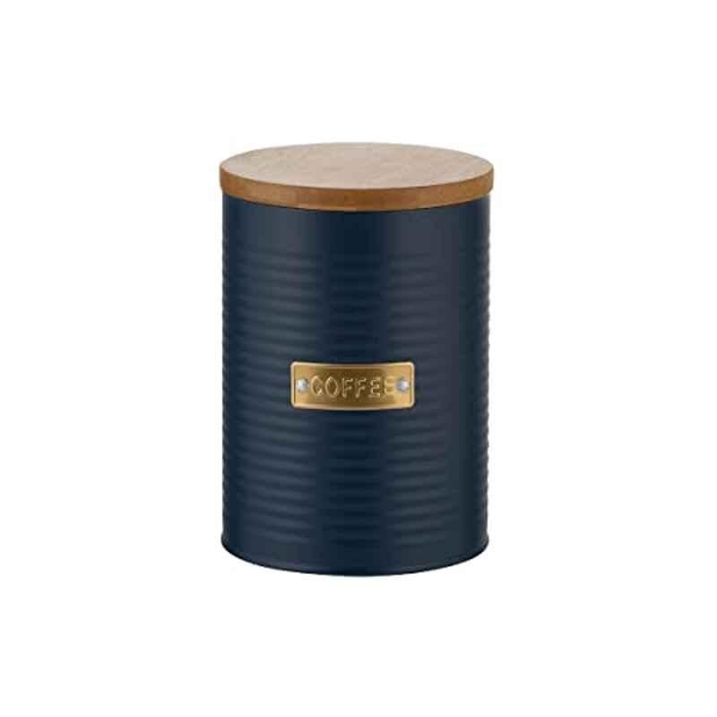 Rayware 1.4L Steel Navy Typhoon Otto Coffee Storage Container, 1401.227