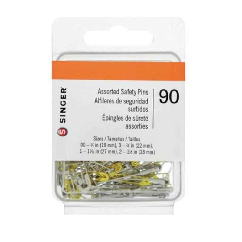 Singer Safety Pins, Size: 0-2 (Pack of 90)