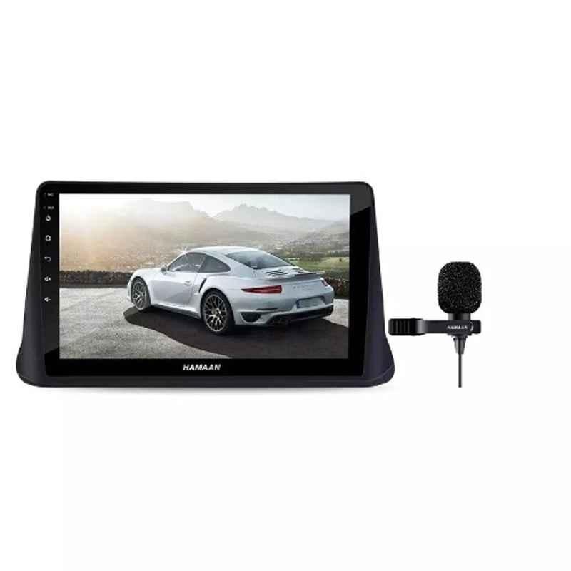 Hamaan OE For TATA HExA Bluetooth, Auxiliary, Wi-Fi, Usb 49.5x27.3x24.6 cm List Of Included Items 1 Stereo, & Wiring. 200 W Smartphone Fm/ Am Multimedia Car Stereo