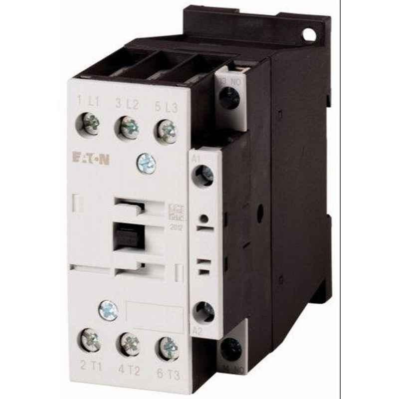 Eaton 9A 3 Pole 1 N/O DC-Coil Mini Contactor, DILEM-10-G(220V,DC)