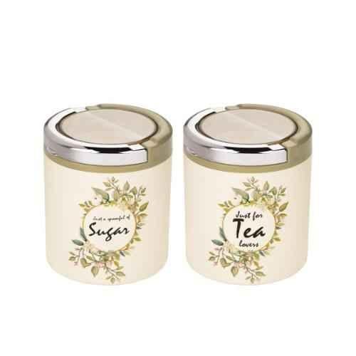 Trueware Plastic Tea Coffee & Sugar Container - 750 ml, 750 ml