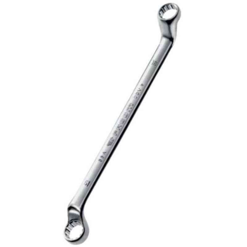 Facom 7x8mm Satin Chrome Finish Metric Offset Ring Wrench, 55A.7X8
