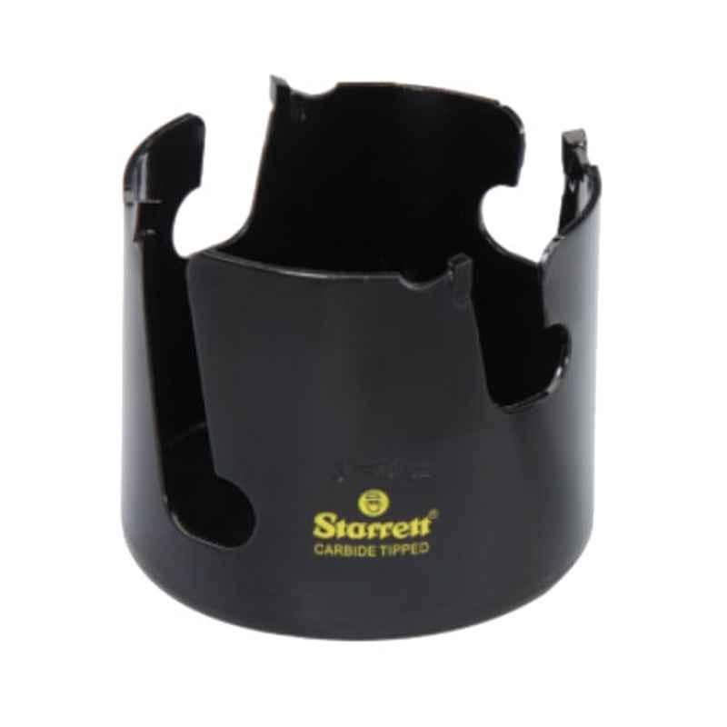 Starrett 76mm Black Tungsten Carbide Tipped Multi Purpose Hole Saw, MPH0300