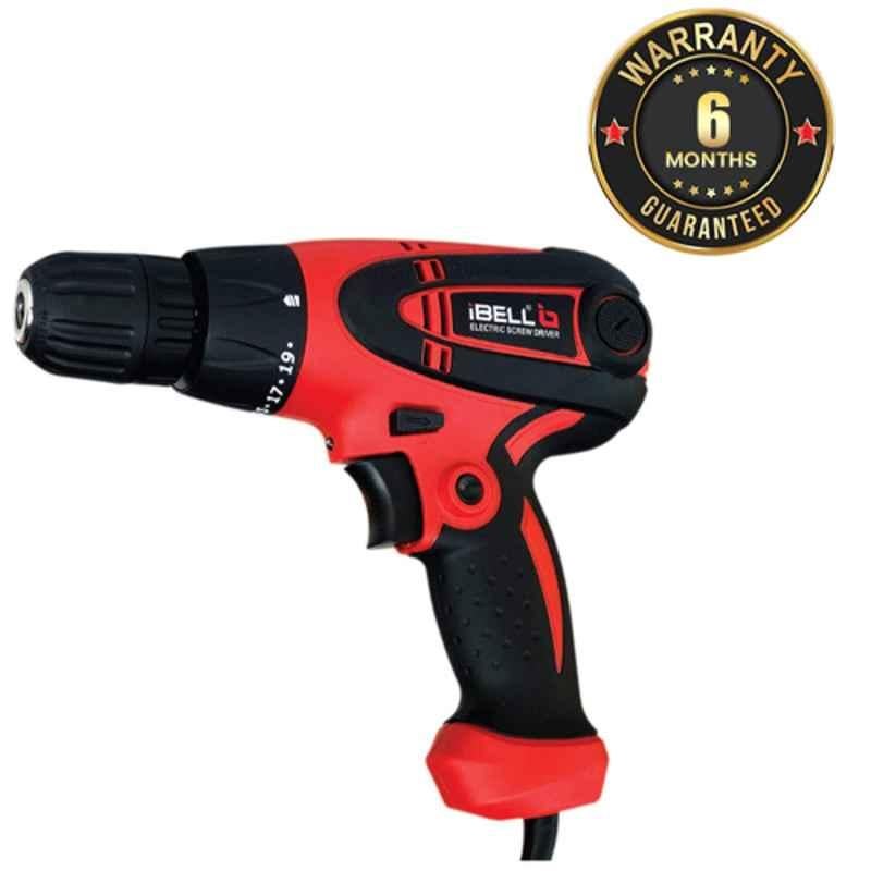 iBELL 10mm 280W Red Electric Screwdriver with 6 Months Warranty, IBL SD10-86