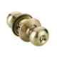 IPSA Metallic Steel Cylindrical Lockset Tubular Knob for Bathroom without Key, 9045