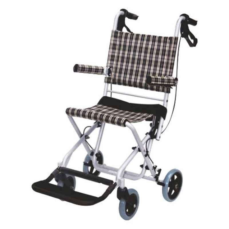 Easycare 75kg Portable Traveling Aluminum Wheelchair, EC9002L
