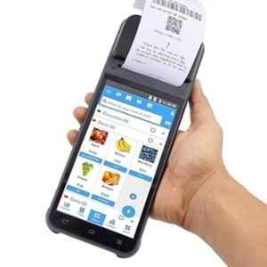 Shreyans 2GB/16GB 58mm USB & Bluetooth Black POS Receipt Printer with 5 inch Display, Z92