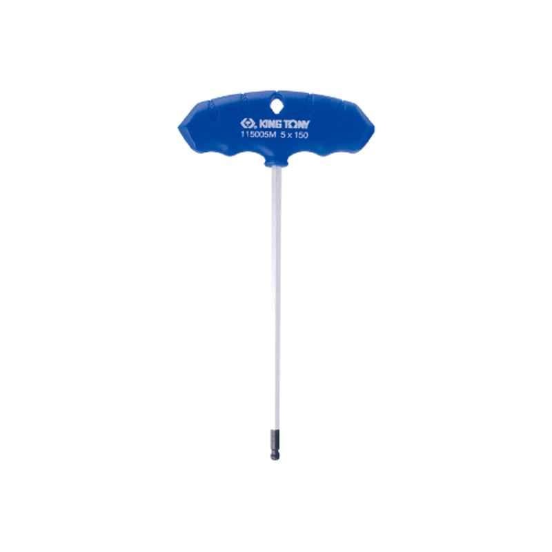 King Tony H2 137mm Hex Ball Point Head T-Wrench, 115002MR