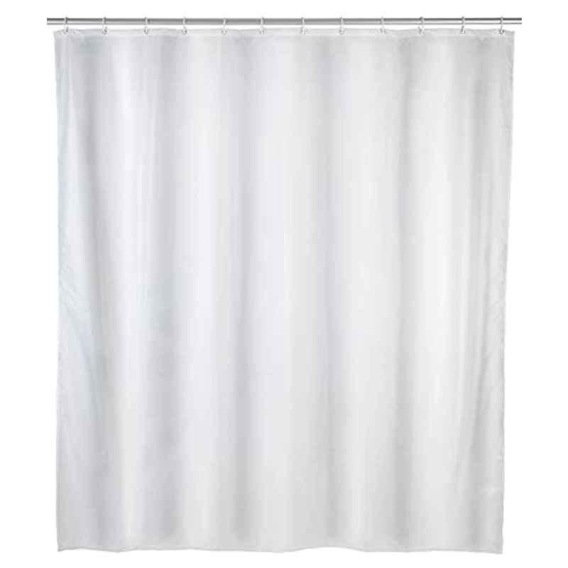 Wenko 180x200cm Polyester White Shower Curtain, 20151100
