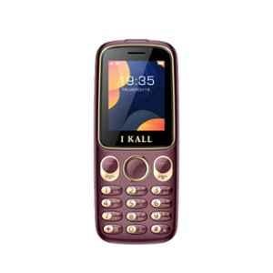 I Kall K22 1.8 inch Brown Dual Sim Keypad Feature Phone, K22-N-BRN