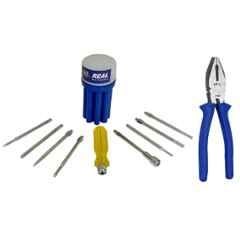 Real Stf 10 Pcs Vanadium Steel Multi Hand Tool Kit