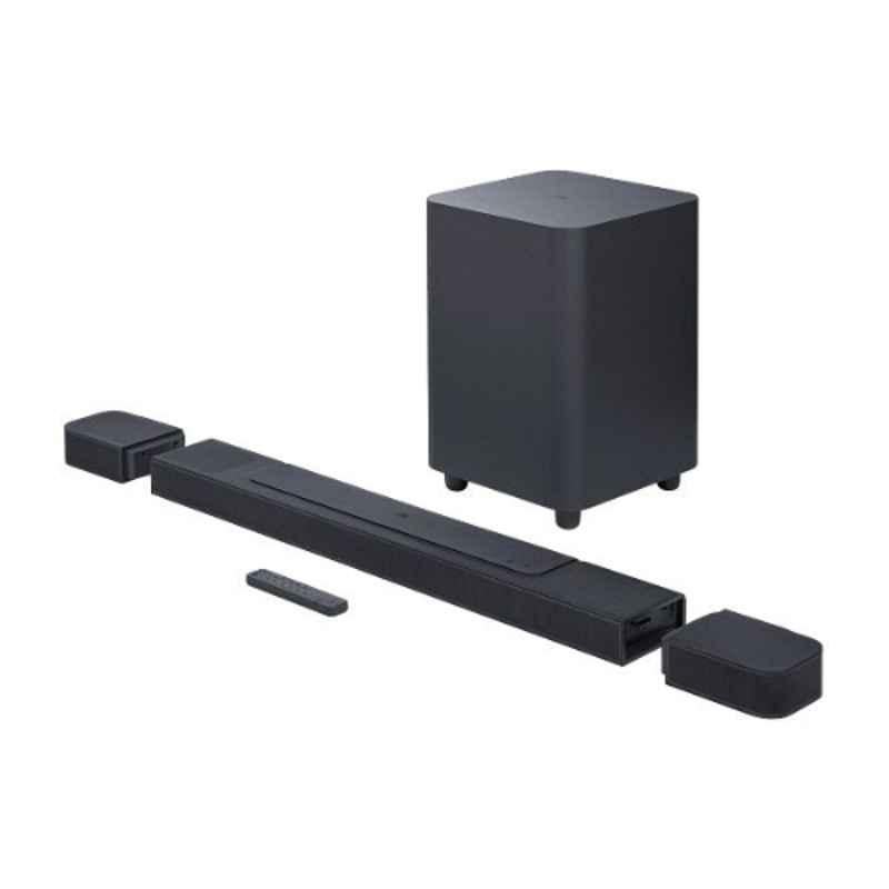 JBL BAR 1000 Pro 880W 7.1.4 Channel Soundbar with Detachable Surround Speakers & 10 inch Wireless Subwoofer, JBL-BAR1000PROBLKUK