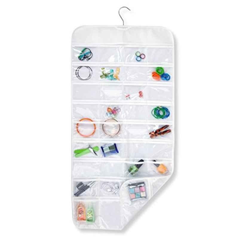 Honey-Can-Do 72 Pockets Hanging Jewellery & Accessory Organizer with Hook, SFT-02976