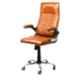 MRC Dflexi Tan Leather High Back Revolving Office Chair