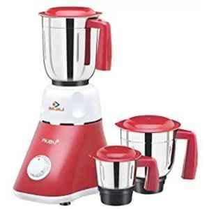 Bajaj Ruby 500W White & Red Mixer Grinder with 3 Jars, 410190